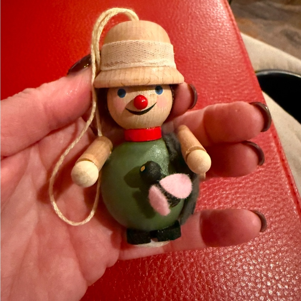 BNWT Never Used And In Box Steinbach Handmade Wood Ornament. Compare To $30+Used